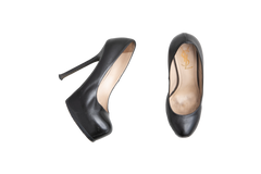 DESAPEGO THASSIA NAVES YSL SACRPIN TRIBUTE LEATHER PUMPS BLACK - 37 BR