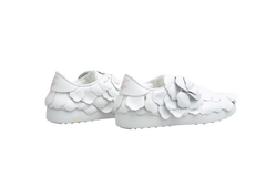 DESAPEGO THASSIA NAVES VALENTINO SNEAKER IN PELLE ATELIER 03 ROSE EDITION WHITE - 37 BR