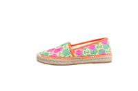 DESAPEGO THASSIA NAVES GUCCI ESPADRILLES GG LOGO STRAW LEATHER MULTICOLOR - 38 BR