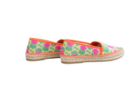 DESAPEGO THASSIA NAVES GUCCI ESPADRILLES GG LOGO STRAW LEATHER MULTICOLOR - 38 BR