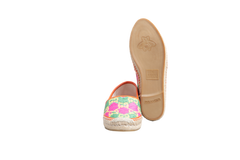 DESAPEGO THASSIA NAVES GUCCI ESPADRILLES GG LOGO STRAW LEATHER MULTICOLOR - 38 BR
