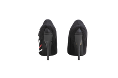 DESAPEGO THASSIA NAVES BALENCIAGA SCARPIN CAMPAING LOGO KNIFE HEELS BLACK - 35 BR