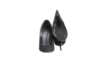 DESAPEGO THASSIA NAVES BALENCIAGA SCARPIN CAMPAING LOGO KNIFE HEELS BLACK - 35 BR