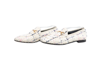 DESAPEGO THASSIA NAVES GUCCI LOAFER TWEED JORDAN HORSEBIT SLIP ON MULTICOLOR - 38 BR