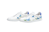 DESAPEGO THASSIA NAVES AQUAZZURA SNEAKER THE PAINTED BUTTERFLIES WHITE/BLUE - 38 BR