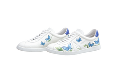 DESAPEGO THASSIA NAVES AQUAZZURA SNEAKER THE PAINTED BUTTERFLIES WHITE/BLUE - 38 BR