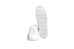 DESAPEGO THASSIA NAVES AQUAZZURA SNEAKER THE PAINTED BUTTERFLIES WHITE/BLUE - 38 BR