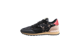 DESAPEGO THASSIA NAVES VALENTINO SNEAKER ROCKRUNNER LACE WOMAN BLACK - 36 BR