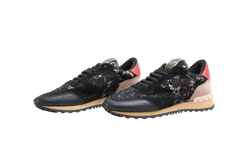 DESAPEGO THASSIA NAVES VALENTINO SNEAKER ROCKRUNNER LACE WOMAN BLACK - 36 BR