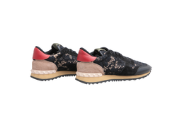 DESAPEGO THASSIA NAVES VALENTINO SNEAKER ROCKRUNNER LACE WOMAN BLACK - 36 BR