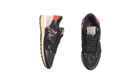 DESAPEGO THASSIA NAVES VALENTINO SNEAKER ROCKRUNNER LACE WOMAN BLACK - 36 BR