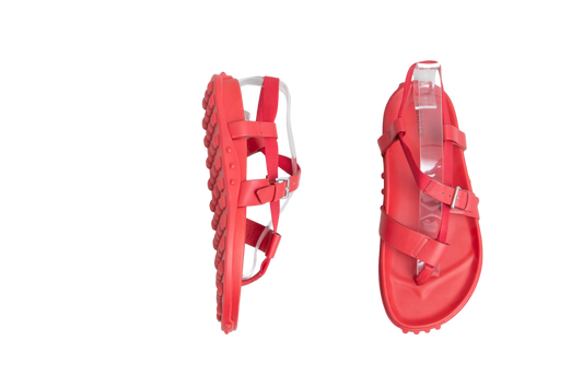 HERMES INBOARD SANDAL ROUGE - 36 BR