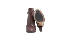 DESAPEGO THASSIA NAVES FENDI ANKLE BOOTS HEELED LEATHER BROWN - 37 BR