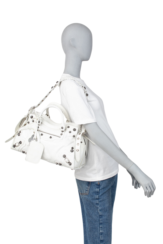 BALENCIAGA NEO CAGOLE CITY WHITE