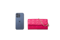 DIOR CANNAGE CHAIN FUCHSIA