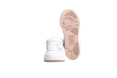 DIOR SNEAKER ONE OBLIQUE LASERED WHITE & NUDE - 38 BR