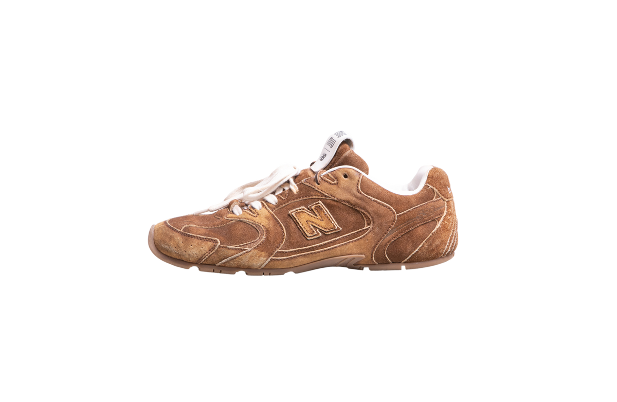 MIU MIU NEW BALANCE X MIU MIU SNEAKER 530 SL SUEDE CINNAMON - 38 1/2 BR