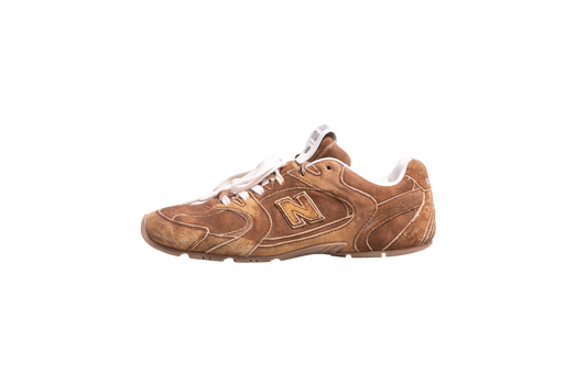 MIU MIU NEW BALANCE X MIU MIU SNEAKER 530 SL SUEDE CINNAMON - 38 1/2 BR