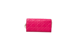 DIOR CANNAGE CHAIN FUCHSIA