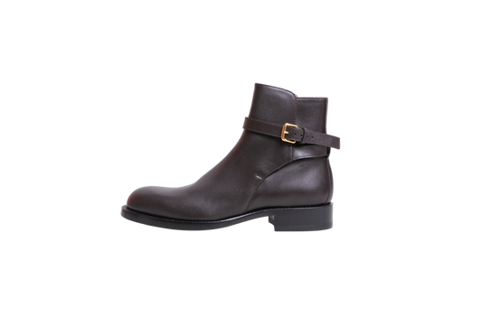 THE ROW BOOTS BUCKLE NOBILIS BROWN - 36 BR