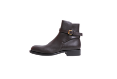 THE ROW BOOTS BUCKLE NOBILIS BROWN - 36 BR