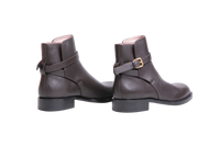 THE ROW BOOTS BUCKLE NOBILIS BROWN - 36 BR