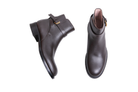 THE ROW BOOTS BUCKLE NOBILIS BROWN - 36 BR