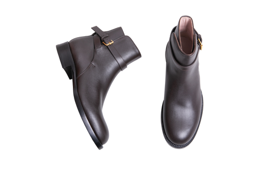 THE ROW BOOTS BUCKLE NOBILIS BROWN - 36 BR