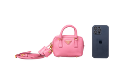 PRADA 2WAY MINI BAG SAFFIANO LUX GERANIO