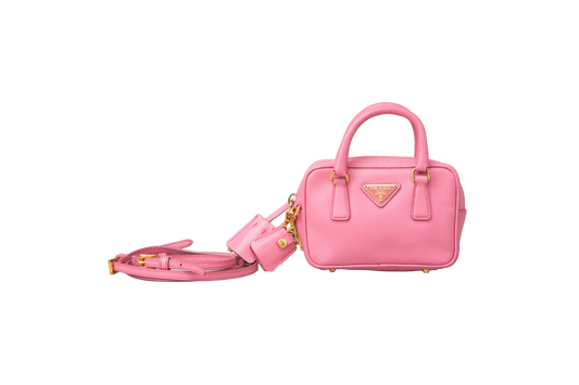 PRADA 2WAY MINI BAG SAFFIANO LUX GERANIO