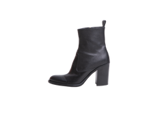 CHLOÉ ANKLE BOOTS PHOENIX LEATHER BLACK - 39 BR