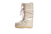 MOON BOOT SNOW BOOTS ICON GLITTER GOLD - 35/37 BR