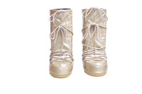MOON BOOT SNOW BOOTS ICON GLITTER GOLD - 35/37 BR