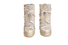 MOON BOOT SNOW BOOTS ICON GLITTER GOLD - 35/37 BR
