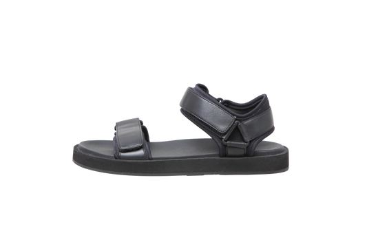 THE ROW HOOK-AND-LOOP SANDAL BLACK - 36 BR