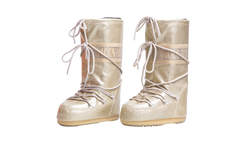 MOON BOOT SNOW BOOTS ICON GLITTER GOLD - 35/37 BR