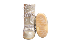 MOON BOOT SNOW BOOTS ICON GLITTER GOLD - 35/37 BR