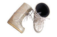 MOON BOOT SNOW BOOTS ICON GLITTER GOLD - 35/37 BR