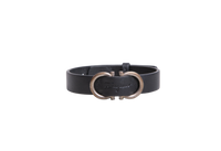 SALVATORE FERRAGAMO BRACELET GANCINI BLACK