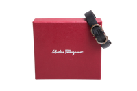 SALVATORE FERRAGAMO BRACELET GANCINI BLACK