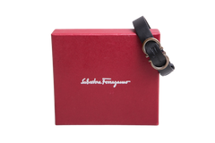 SALVATORE FERRAGAMO BRACELET GANCINI BLACK