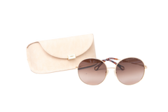 CHLOE ROUND BROWN GRADIENT