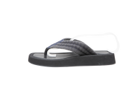 THE ROW GINZA CLOTH FLIP FLOPS BLACK - 36 BR