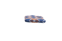 VALENTINO QUILTIE 67 EMBROIDERED BLUE DENIM POUCH