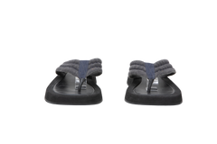 THE ROW GINZA CLOTH FLIP FLOPS BLACK - 36 BR