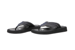 THE ROW GINZA CLOTH FLIP FLOPS BLACK - 36 BR