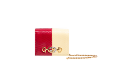 GUCCI ZUMI WALLET ON CHAIN PYTHON BICOLOR