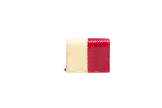 GUCCI ZUMI WALLET ON CHAIN PYTHON BICOLOR