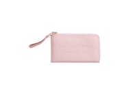 BURBERRY POUCH WALLET PALE ASH ROSE BLUSH