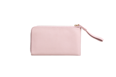 BURBERRY POUCH WALLET PALE ASH ROSE BLUSH